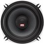 MTX TX650C Haut-parleurs voiture Coaxiaux 13cm 2 voies 80W RMS 4 châssis alu Tweeters néodyme dôme soie Membrane pulpe c