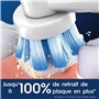 Brossette ORAL-B - Pack de 6 brossettes - Sensitive Clean - Pour brosse a dent électrique