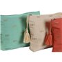 Nécessaire de Voyage Home ESPRIT Vert Beige Corail 25 x 5 x 20 cm (3 Unités)