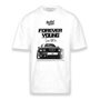 T-shirt à manches courtes homme RADIKAL FOREVER YOUNG Blanc S
