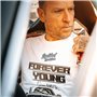T-shirt à manches courtes homme RADIKAL FOREVER YOUNG Blanc S