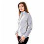 Sweat à capuche et fermeture éclair unisex Joluvi Campus Blanc