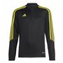 Sweat-shirt d'Entraînement pour Adultes Adidas Tiro23 Club Blanc Noir