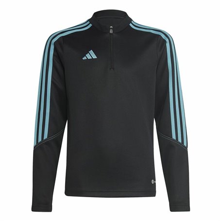 Sweat-shirt d'Entraînement pour Adultes Adidas Tiro23 Club Blanc Noir