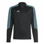 Sweat-shirt d'Entraînement pour Adultes Adidas Tiro23 Club Blanc Noir