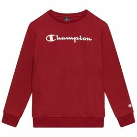 Sweat-shirt Enfant Champion Crewneck Blanc Rouge