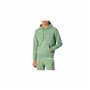 Sweat à capuche homme Champion Crewneck Blanc Vert citron