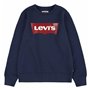 Sweat-shirt Enfant Levi's Batwing Blanc Bleu foncé