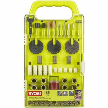 Ensemble d'accessoires pour outils multiples Ryobi RAKRT155 115 Pièces