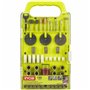 Ensemble d'accessoires pour outils multiples Ryobi RAKRT155 115 Pièces