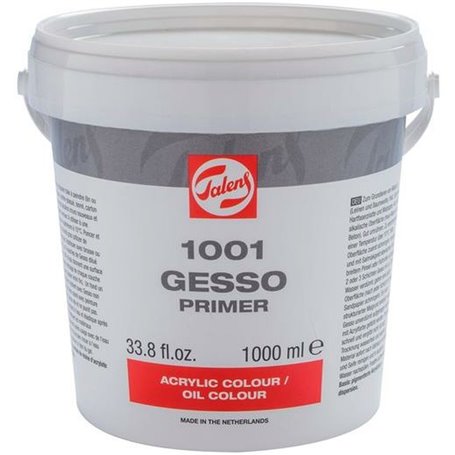 Peinture acrylique Talens 1001 Gesso Primer 1 L