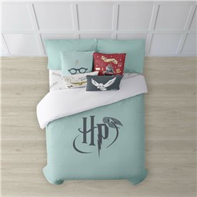 Housse de Couette Harry Potter Mint Multicouleur 140 x 200 cm Lit 1 persone