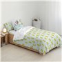 Housse de Couette Piolín Tweety Vichy Multicouleur 200 x 200 cm