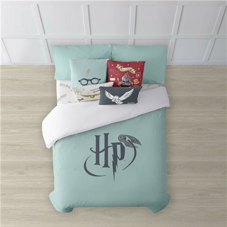 Housse de Couette Harry Potter Mint Multicouleur 220 x 220 cm Lit ½ persones