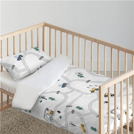 Housse de couette pour berceau Kids&Cotton Brail 100 x 120 cm