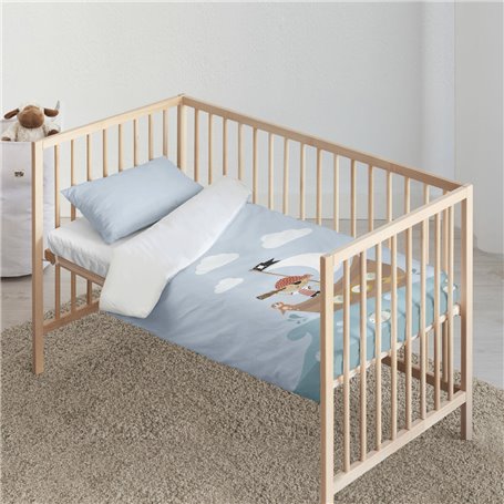 Housse de couette pour berceau Kids&Cotton Farid 100 x 120 cm