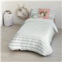 Housse de Couette Kids&Cotton Guildo Menthe 155 x 220 cm