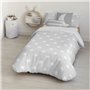 Housse de Couette Kids&Cotton Runar Gris 155 x 220 cm