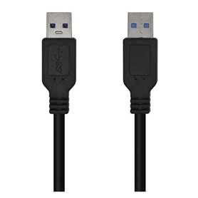 Câble USB Aisens A105-0446 Noir 1 m (1 Unité)