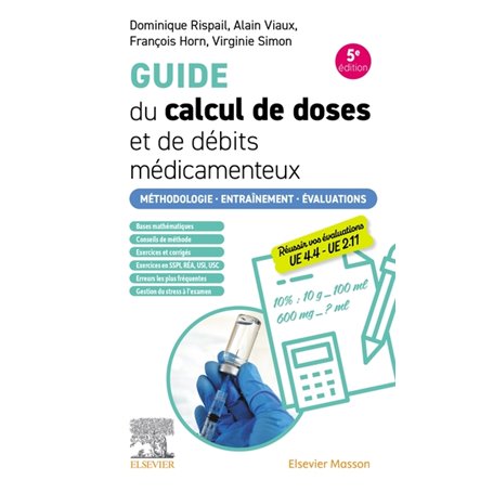 Guide du calcul de doses et de débits médicamenteux