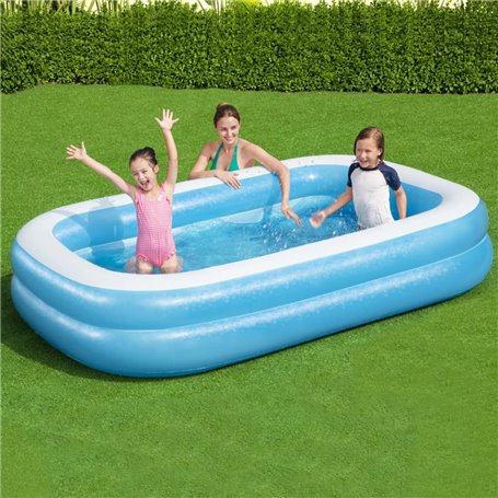 Bestway PISCINE RECTANGULAIRE - 2.62m x 1.75m x 51cm - bleue