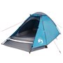 vidaXL Tente de camping à dôme 4 personnes bleu imperméable