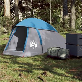 vidaXL Tente de camping à dôme 1 personne bleu imperméable