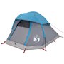 vidaXL Tente de camping à dôme 1 personne bleu imperméable