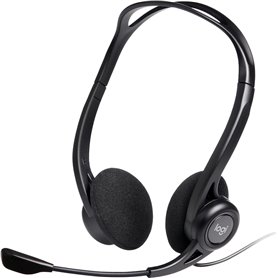 Logitech 960 Casque Avec fil Arceau Appels/Musique USB Type-A Noir