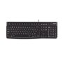 Logitech K120 Corded Keyboard clavier Souris incluse USB AZERTY Français Noir