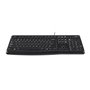 Logitech K120 Corded Keyboard clavier Souris incluse USB AZERTY Français Noir