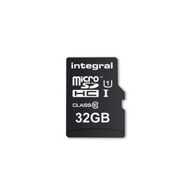 Integral 32GB SMARTPHONE AND TABLET MICROSDHC/XC CLASS 10 UHS-I U1 32 Go MicroSD