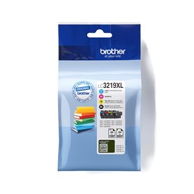 Brother LC3219XLVALBP Cartouche de toner 4 pièce(s) Original Noir