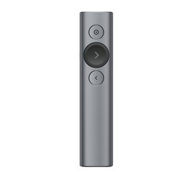 Logitech Spotlight télécommande Bluetooth/RF Gris