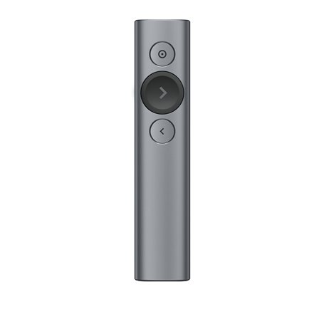 Logitech Spotlight télécommande Bluetooth/RF Gris