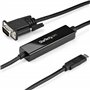 StarTech.com Adaptateur USB-C vers VGA 1m - Câble Vidéo Actif USB Type C vers VGA - 1920x1200/1080p - Compatible Thunderbolt 3 -