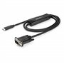 StarTech.com Adaptateur USB-C vers VGA 1m - Câble Vidéo Actif USB Type C vers VGA - 1920x1200/1080p - Compatible Thunder