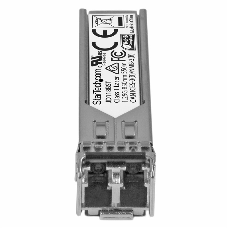 Image secondaire de Startech.com Module SFP GBIC compatible HPE JD118B - Module transmetteur Mini GBIC 1000BASE-SX