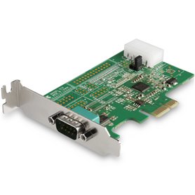 StarTech.com Carte Adaptateur Série RS232 PCI Express à 1 port - Carte Contrôleur Hôte Série PCIe RS232 - PCIe vers Série DB9 - 