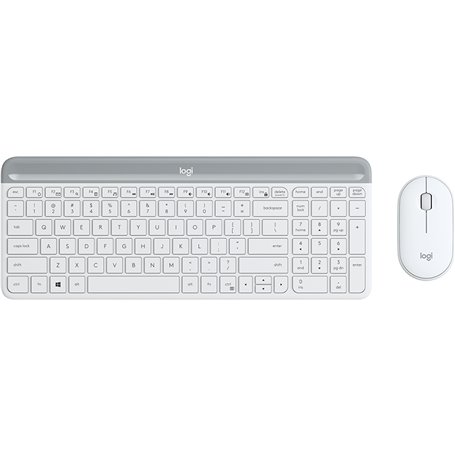 Logitech MK470 clavier Souris incluse RF sans fil AZERTY Français Blanc