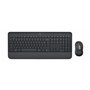 Logitech Signature MK650 Combo For Business clavier Souris incluse Bluetooth AZERTY Français Graphite