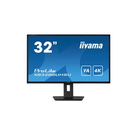 iiyama ProLite XB3288UHSU-B5 écran plat de PC 80 cm (31.5") 3840 x 2160 pixels 4K Ultra HD LCD Noir