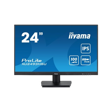 iiyama ProLite XU2493HSU-B6 écran plat de PC 61 cm (24") 1920 x 1080 pixels Full HD LED Noir