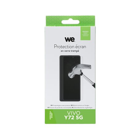 ***WE Verre tremp VIVO Y72 5G