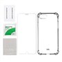 WE PACK verre tremp et coque de protection transparente IPHONE 7 / 8 / SE 2020