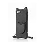 ***WE Coque de protection CHAT APPLE IPHONE 7 / 8 / SE 2020 Noir