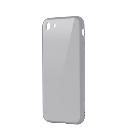 ***WE Coque de protection GLASS APPLE IPHONE 7/8/SE 2020 Gris