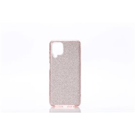 ***We coque de protection PAILLETTES SAMSUNG GALAXY A12 Rose