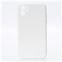 ***We Coque de protection SILICONE APPLE IPHONE 11 Blanc