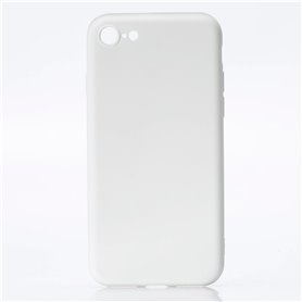 ***We Coque de protection SILICONE APPLE IPHONE 7/8/SE 2020 Blanc